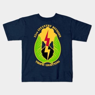 25th Infantry Division Kids T-Shirt